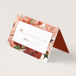 Autumn Boho Waterverf Floral Kaart