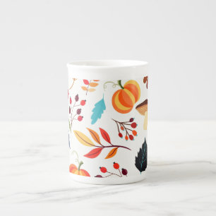 Autumn Bone China Mok