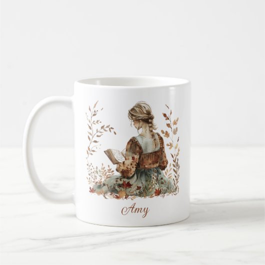 Autumn Book Lover Koffiemok (Links)