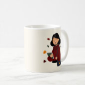 Autumn Book Lover Koffiemok (Voorkant rechts)