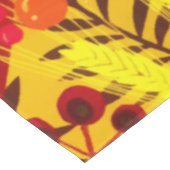 Autumn Botanical Forest Bird Flowers Paradise Tafelkleed (Gekanteld)