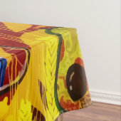 Autumn Botanical Forest Bird Flowers Paradise Tafelkleed (Voorbeeld)