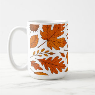 Autumn Botanical - herfstbladeren Koffiemok