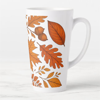 Autumn Botanical - herfstbladeren Latte Mok