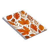Autumn Botanical - herfstbladeren Notitieboek (Rechterzijde)