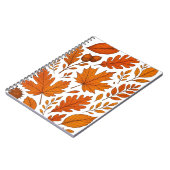 Autumn Botanical - herfstbladeren Notitieboek (Linkerzijde)
