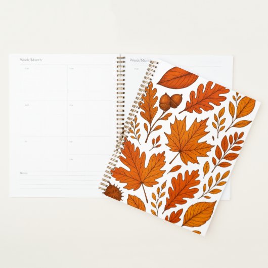 Autumn Botanical - herfstbladeren Planner (Display)