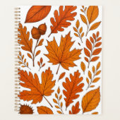 Autumn Botanical - herfstbladeren Planner (Voorkant)