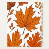 Autumn Botanical -  herfstbladeren Planner (Achterkant)