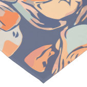 Autumn Botanicals in de "Earthy Neutrals" en "Navy Korte Tafelloper (Hoek)