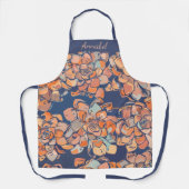 Autumn Botanicals in de "Earthy Neutrals" en "Navy Schort (Voorkant)