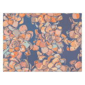 Autumn Botanicals in de "Earthy Neutrals" en "Navy Tafelkleed (Voorkant (Horizontaal))