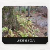 Autumn botanische tuin, voeg jouw naam toe muismat (Voorkant)