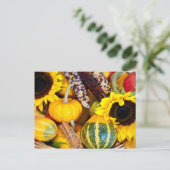 Autumn Bounty Briefkaart (Staand voorkant)