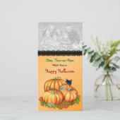 Autumn Bounty Feestdagenkaart (Staand voorkant)