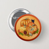 Autumn Bounty Ronde Button 5,7 Cm (Voorkant /achterkant)