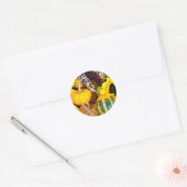 Autumn Bounty Ronde Sticker (Envelop)
