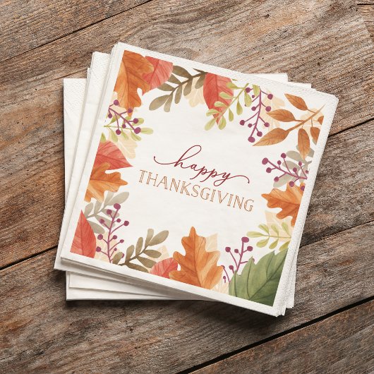 Autumn Bounty | THANKSGIVING Servetten