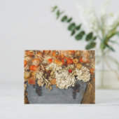 Autumn bouquet briefkaart (Staand voorkant)