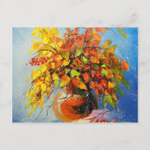 Autumn bouquet briefkaart