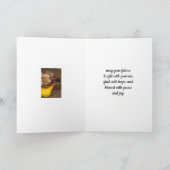 Autumn Bouquet Folded Wenskaart Kaart (Binnen)