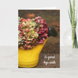 Autumn Bouquet Folded Wenskaart Kaart