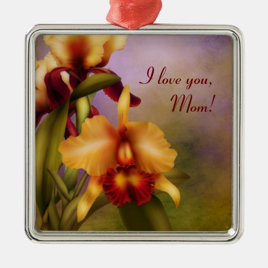 Autumn Bouquet Metalen Ornament (Voorkant)
