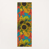 Autumn bouquet op blauw yogamat (Voorkant)