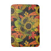 Autumn bouquet op zwart badmat (Voorkant Verticaal)