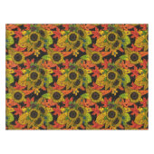 Autumn bouquet op zwart tafelkleed (Voorkant (Horizontaal))