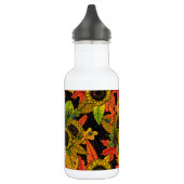 Autumn bouquet op zwart waterfles (Links)