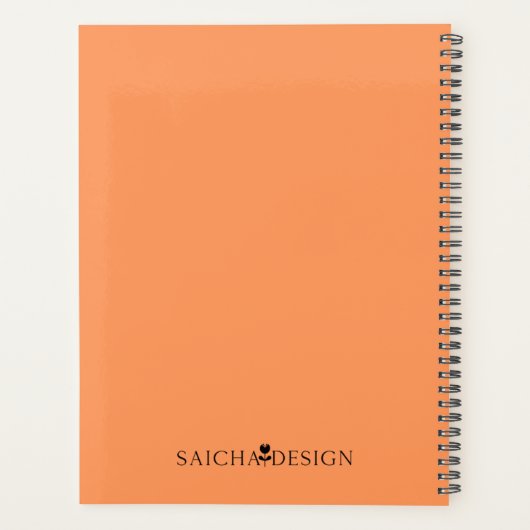 Autumn Bouquet Planner (Achterkant)