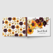 Autumn Bouquet Sunflower Vrijgezellenfeest Gastenboek (Volledig)