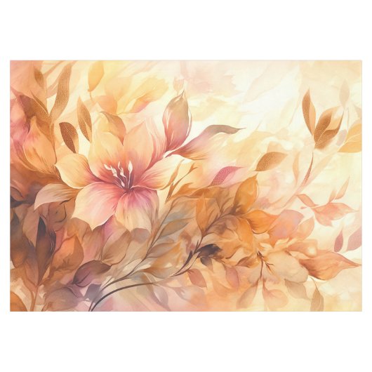 Autumn Bouquet Tafelkleed (Voorkant (Horizontaal))