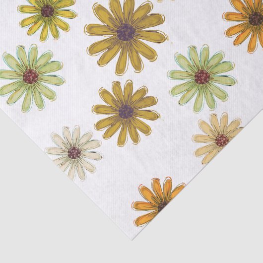 Autumn Bouquet Tissue Paper Tissuepapier (Detail)