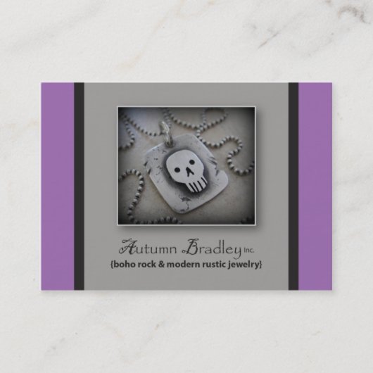 Autumn Bradley Visitekaartjes (Voorkant)