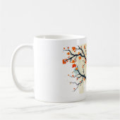 autumn branch koffiemok (Links)