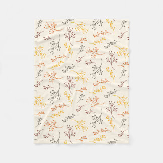 Autumn Branches Fleece Deken