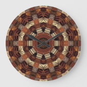 Autumn Branches Grote Klok (Voorkant)