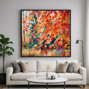 Autumn Branches Poster