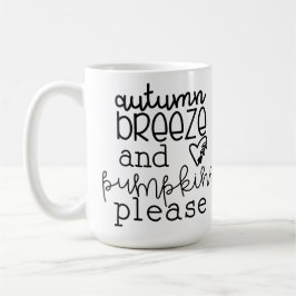 AUTUMN BREEZE EN PUMPKINS PLEZIER KOFFIEMOK