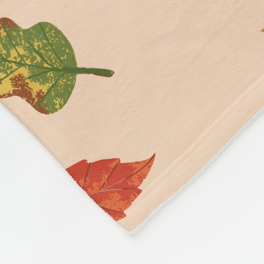 Autumn Breeze Fleece Deken (Hoek)