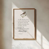 Autumn Breeze Quote Poster