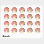 Autumn Breeze Ronde Sticker (Vel)