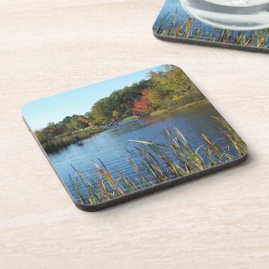 Autumn Bridge Bier Onderzetter (Linkerzijde)