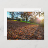 Autumn  briefkaart (Voorkant / Achterkant)