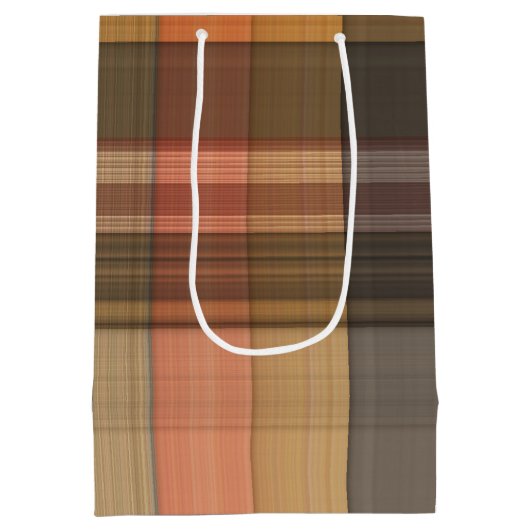 Autumn Brown en Oranje Pset Medium Cadeauzakje (Achterkant)