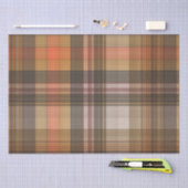 Autumn Brown en Oranje Pset Tissuepapier (Craft)