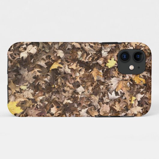 Autumn Brown Leaves Collectie Case-Mate iPhone Case (Achterkant (horizontaal))