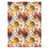 Autumn Brown Peach Yellow Florence Waterverf Tafelkleed (Voorkant)